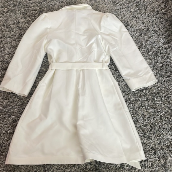 Boohoo white blazer dress NWT - Picture 8 of 8